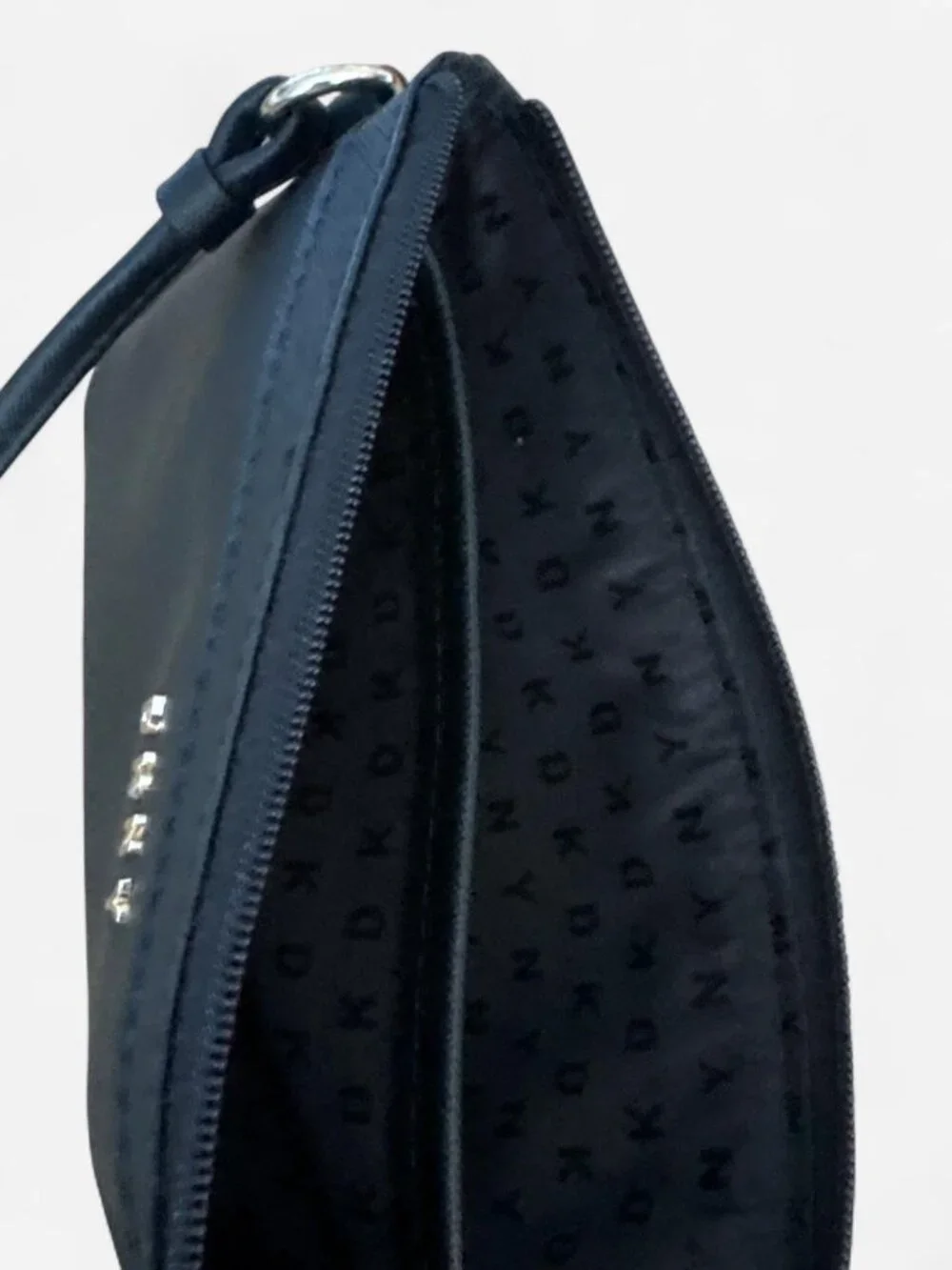 DKNY Women's Black Wristlet wallet-purse